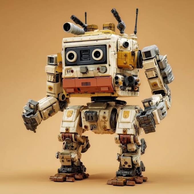 illustrate your mecha, robot and armored characters