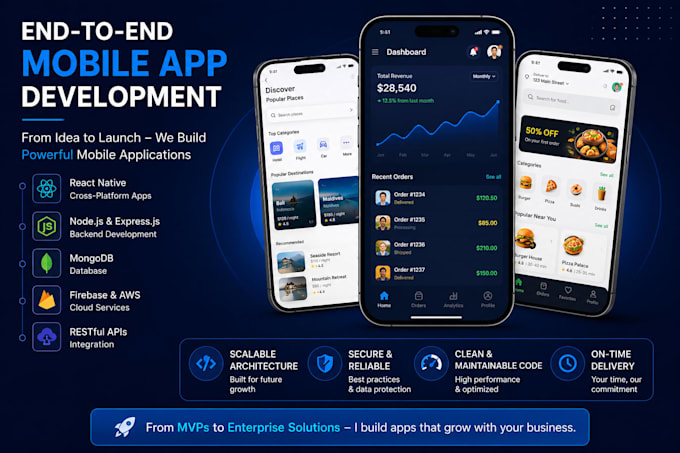 develop a cross platform mobile app