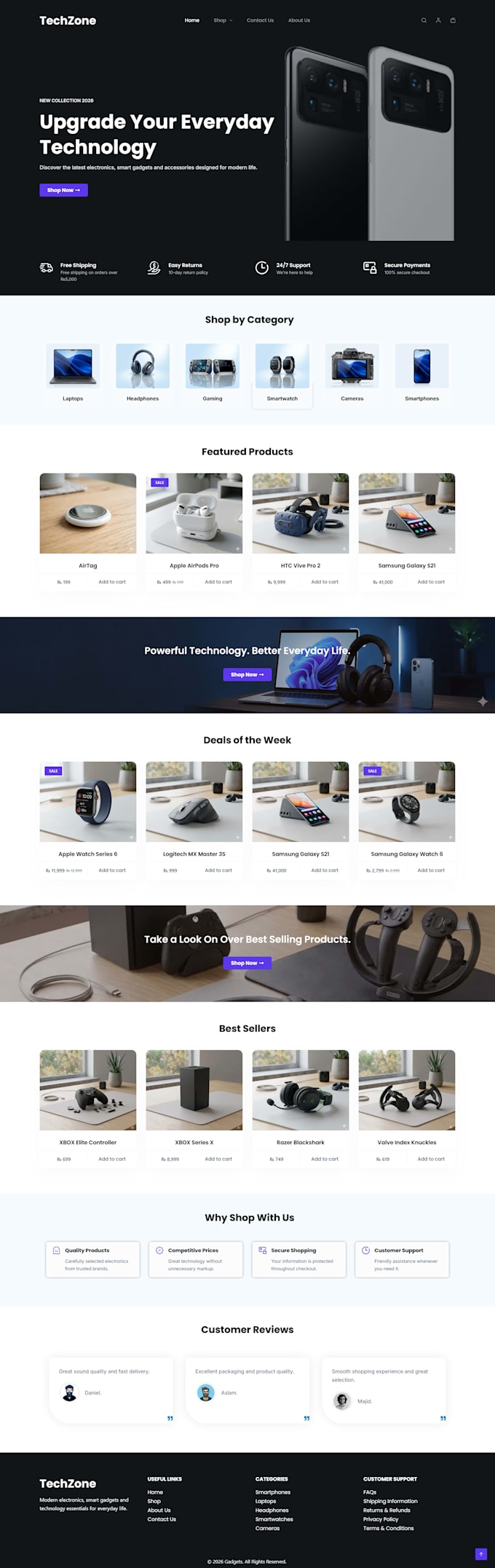 build professional wordpress ecommerce online website store