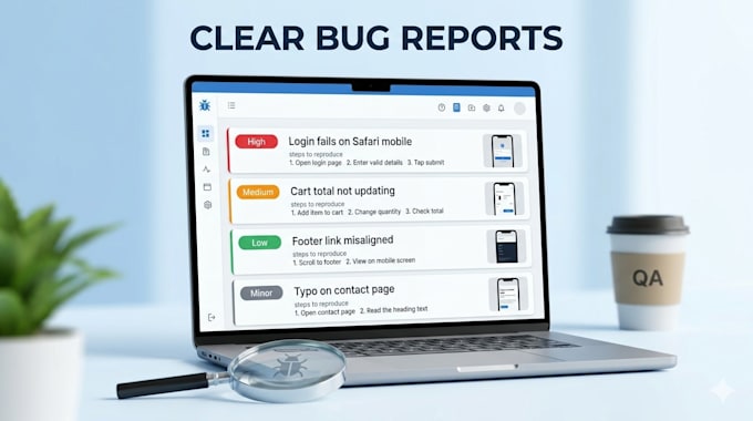 manually test your web app for bugs