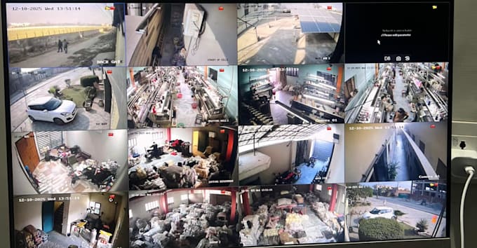 design and consult professional cctv security system for your premises