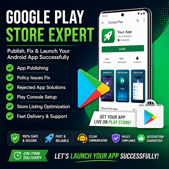 fix google play policy issues and publish your android app