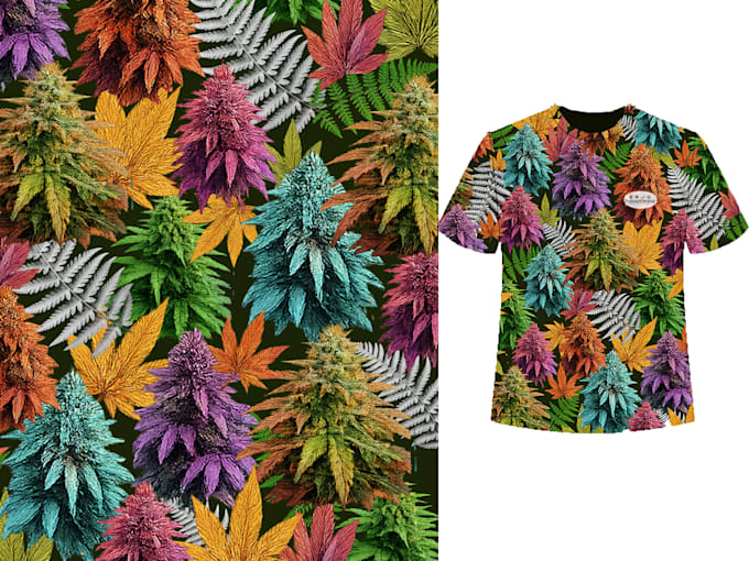 do seamless surface pattern, fabric print, t shirts design for fashion textile