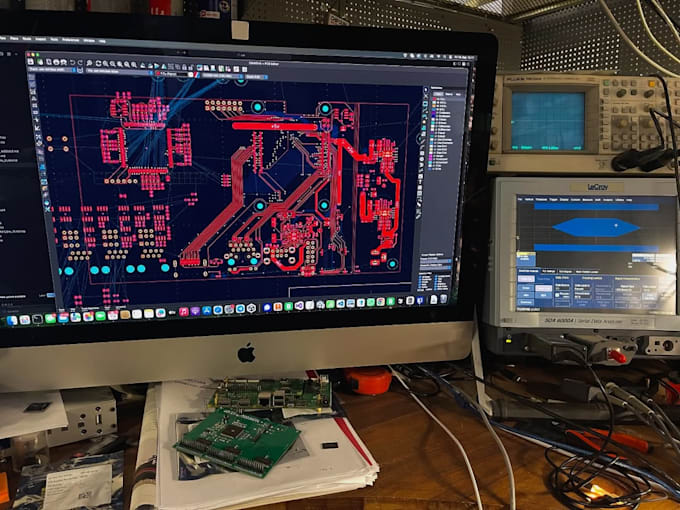 create multilayer high speed pcb rf layout circuit design and gerber files