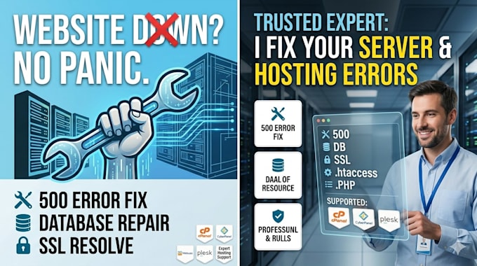 fix and repair your website