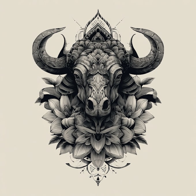 design a modern and minimalist tattoo design