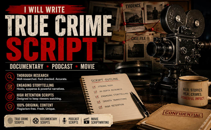 proofread TV series script TV pilot script