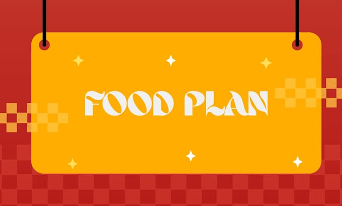 create a meal plan for you