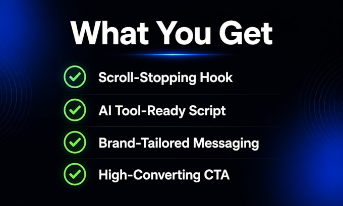 write ai video scripts for meta ads