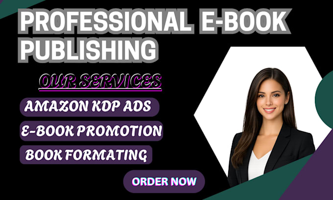 be your amazon KDP book publishing expert