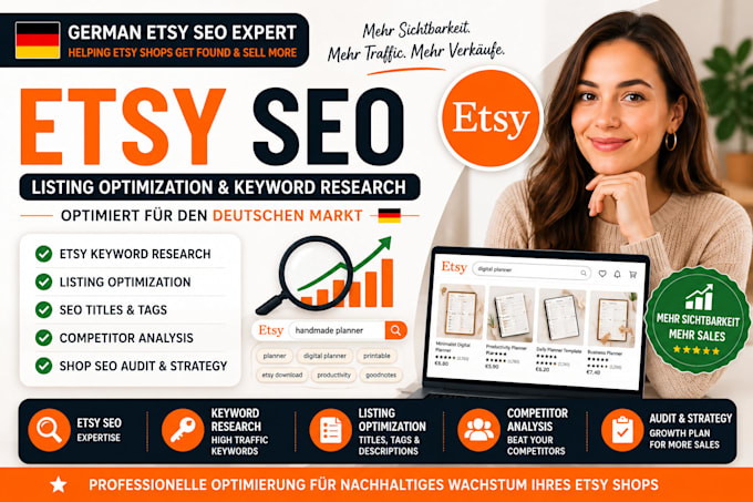 do etsy seo etsy listing optimization and keyword research for germany
