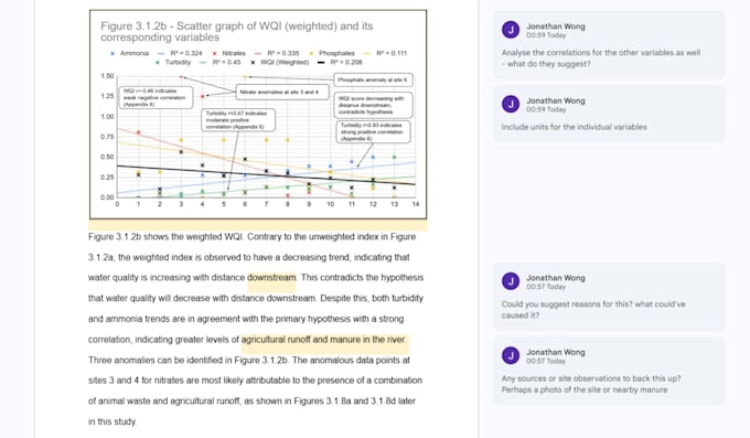 provide detailed feedback for your ib geography ia