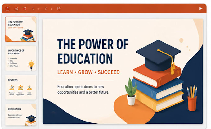 create professional study notes and powerpoint presentations for student