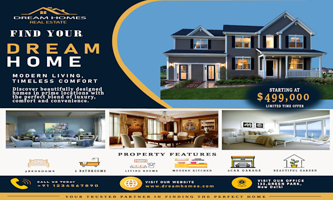 professional flyer, poster, brochure, flex and shop banner