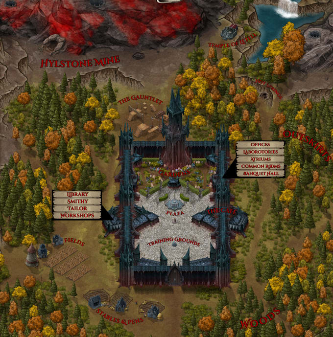 create a map or battlemap for your game or ttrpg