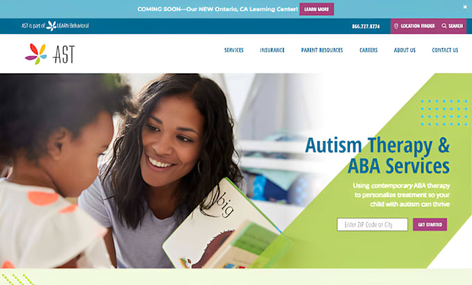 therapy website aba therapy website healthcare website aba therapy