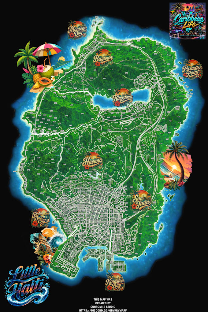 make a custom fivem pause menu map