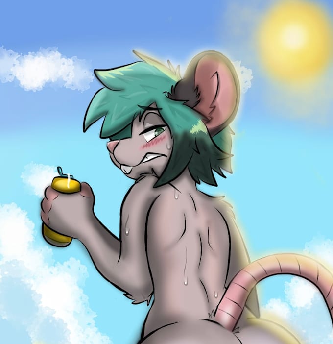 make cheap furry art for you