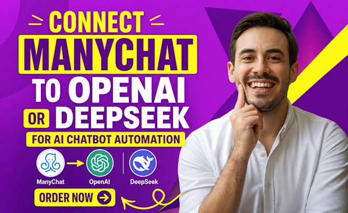 connect manychat to openai or deepseek for ai chatbot automation