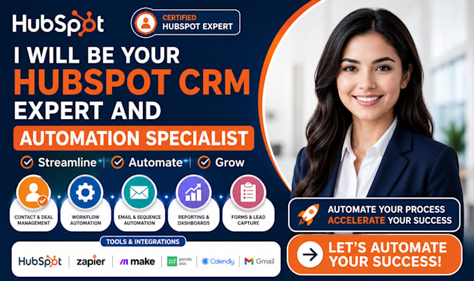 build hubspot workflows, dashboards and reports