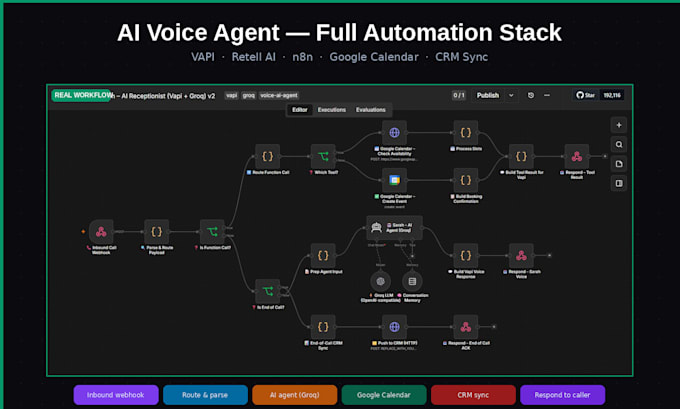 build an ai receptionist that ans calls books appointments