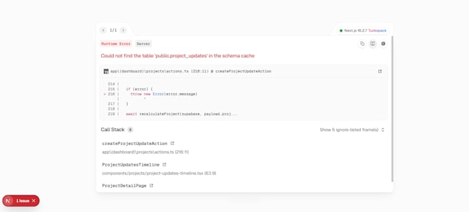 fix bugs in react and nextjs applications