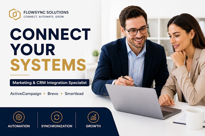 integrate activecampaign brevo smartlead CRM systems and email automation