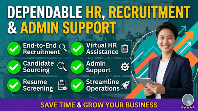 do HR admin tasks and recruitment for you