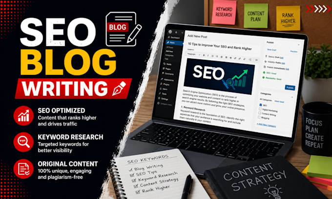create SEO content, blog posts and youtube scripts