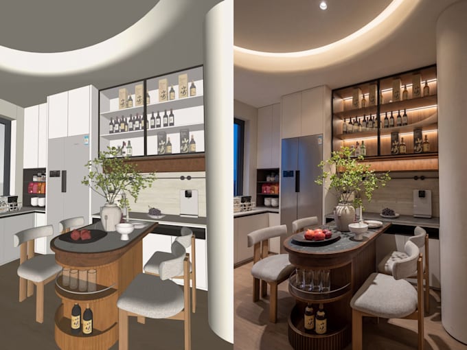 create photorealistic architectural and interior renders
