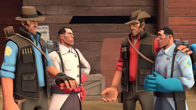 create sfm model gmod playermodel left 4 dead 2 tf2 cs2 mmd player model