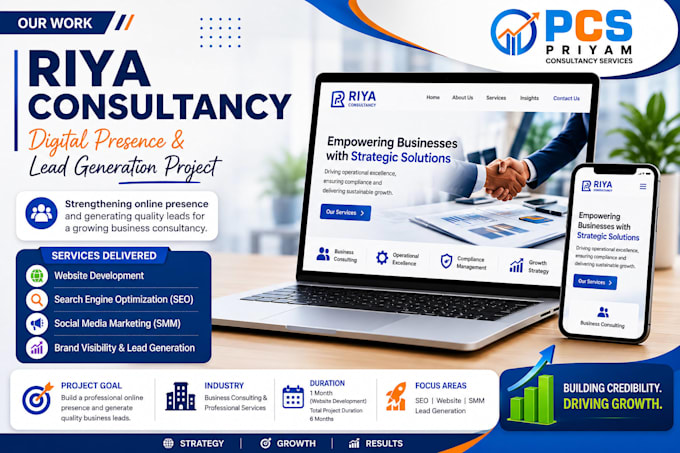 build a professional corporate website for your brand
