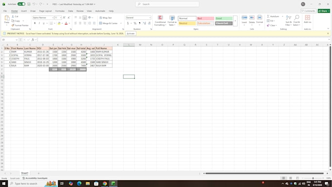 do expert excel data entry, powerpoint presentation, pdf conversion