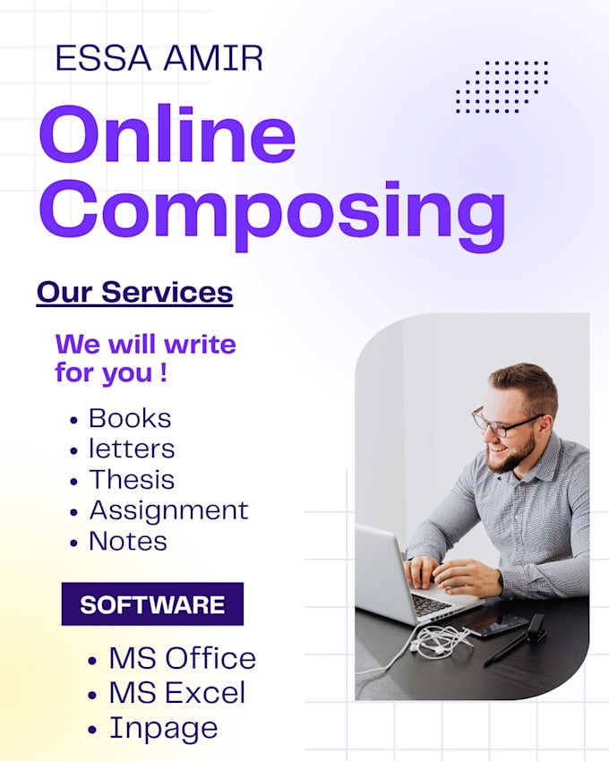do professional typing composing and formatting