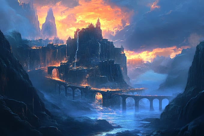 do the landscape illustration or concept art for you