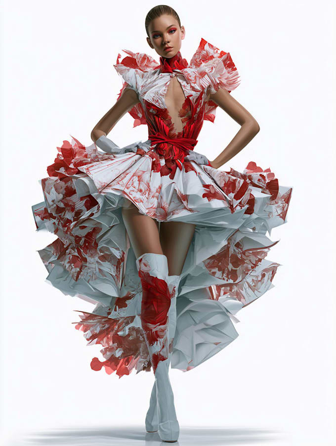 fashion illustration and technical flats