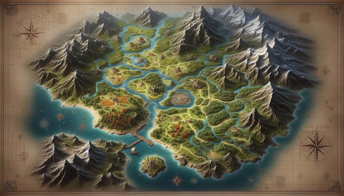 illustrate fantasy map design custom rpg maps dnd world battle maps
