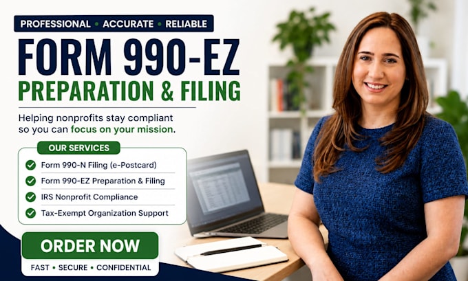 prepare and e file your irs form 990 n epostcard