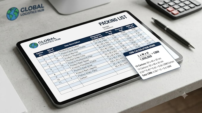 prepare commercial invoices packing lists and export documents