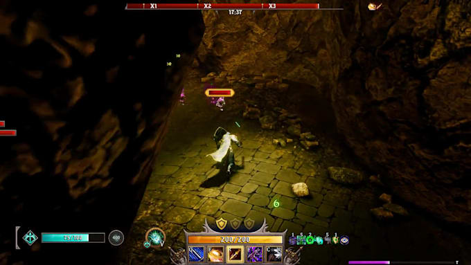 develop a scalable open world mmorpg game in unreal engine, ue5 game