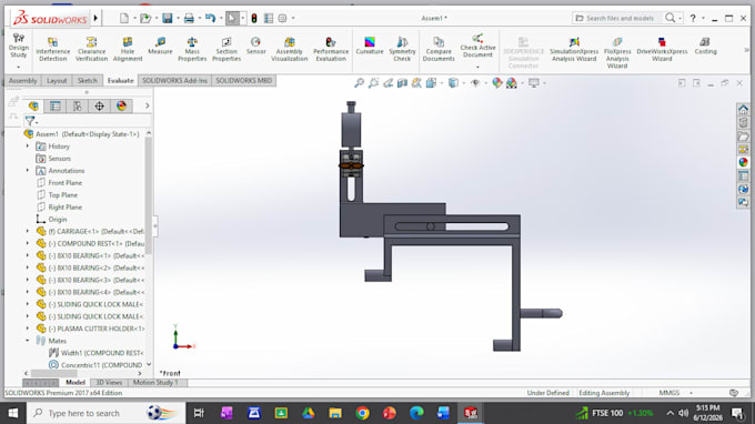 do cad design using solidworks
