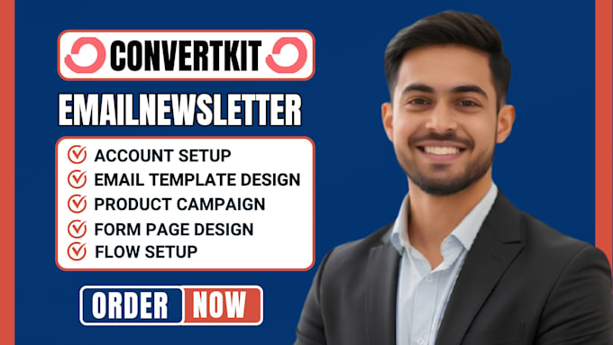 setup convertkit automation, newsletter, landing page, email marketing