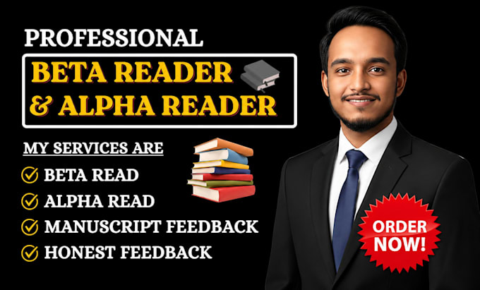 review your manuscript as a beta reader
