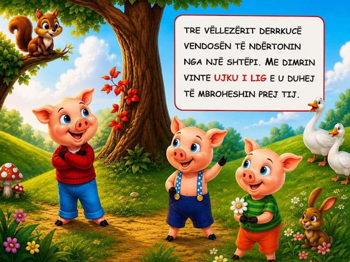 do kids childrens picture book interior layout formatting and design for KDP