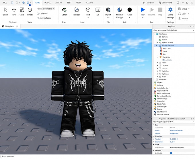 model stylized roblox dynamic heads for avatars