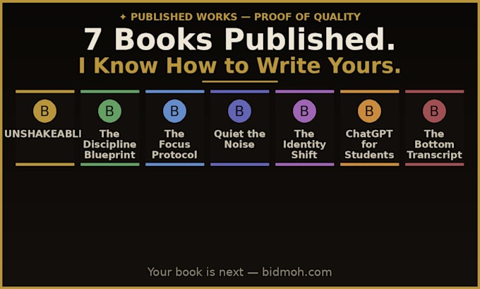 ghostwrite your self help or personal development book