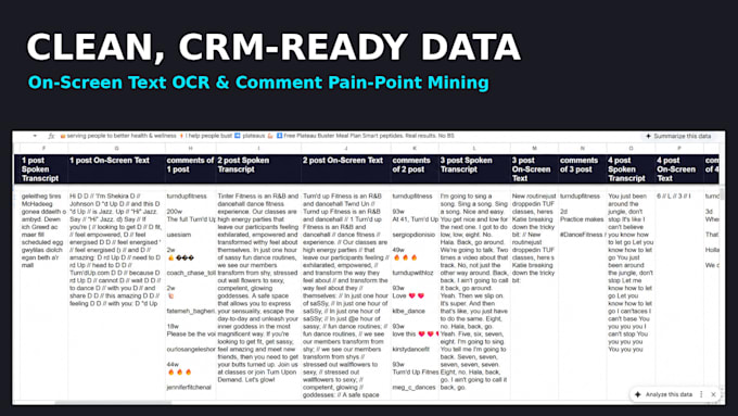 do deep data instagram competitor analysis for e commerce