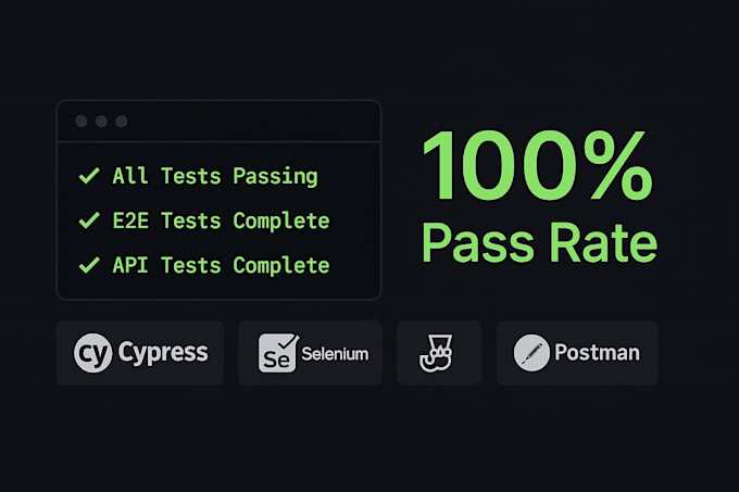 test your web application and deliver a full automation test suite