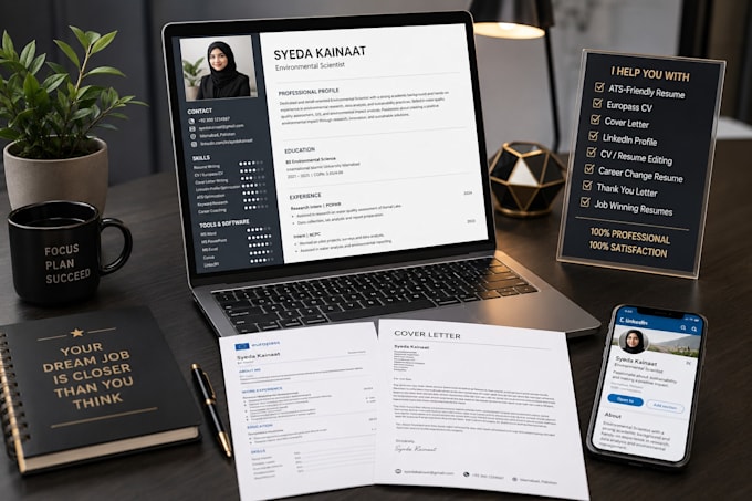 do resume writing, resume design, cover letter, europass CV and resume services