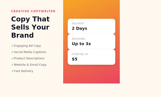 write persuasive copy that converts for your brand